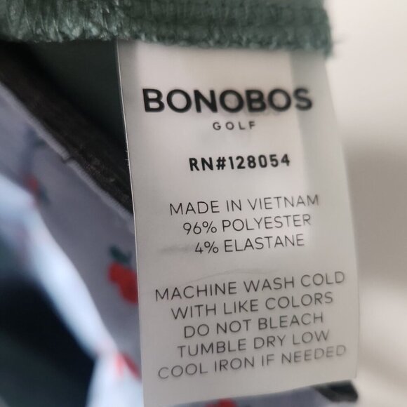 BONOBOS | Stretch Golf Shorts Green Sz 36 10 Inseam - Picture 9 of 10